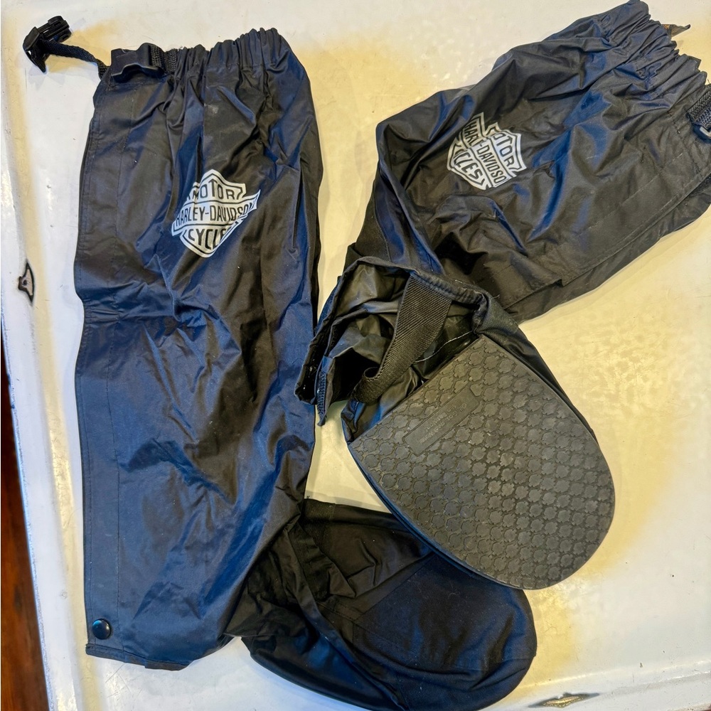 Harley Davidson rain boot covers XL